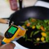 Monitoring a skillet on a stove