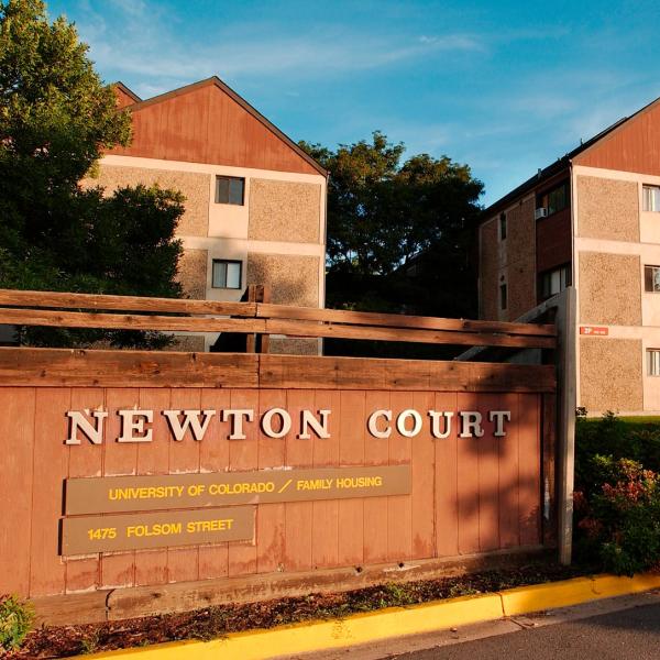 Image of Newton Courts (on-campus) housing in Boulder, CO