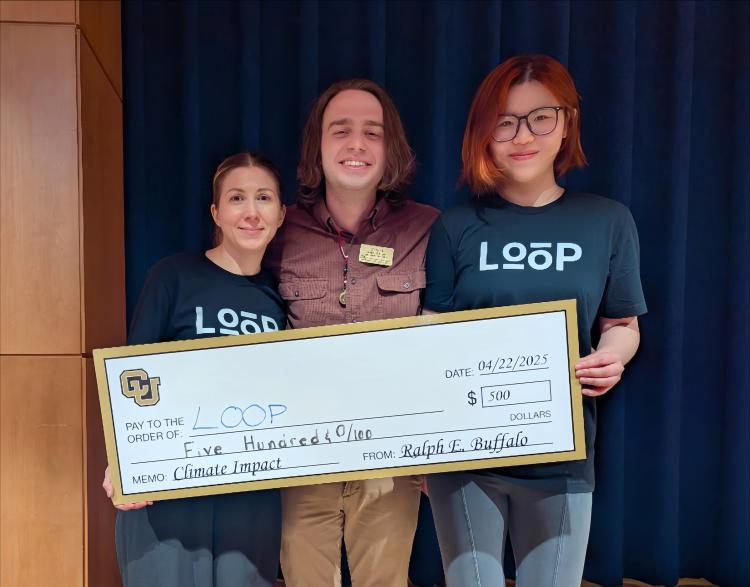 Sasha, Jazlyn, and Cayden at the Campus Sustainability Summit