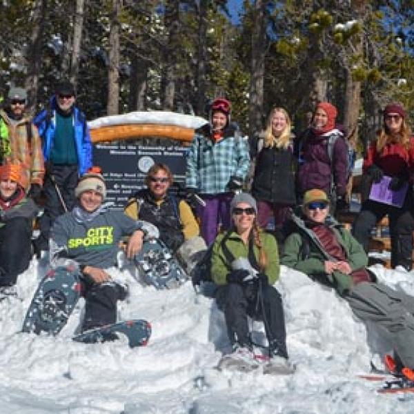 Winter Ecology Course 2014!! photo by Fernando Lima