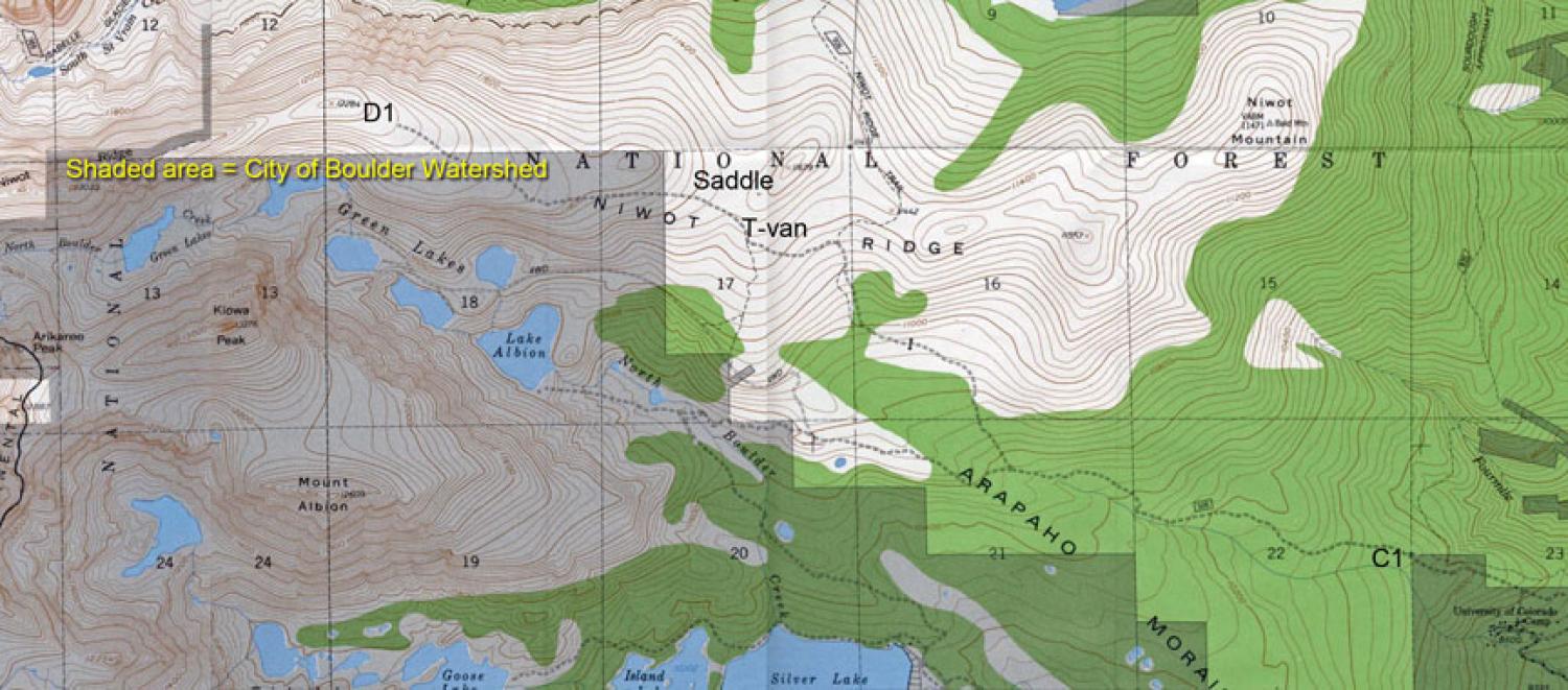 Niwot Map