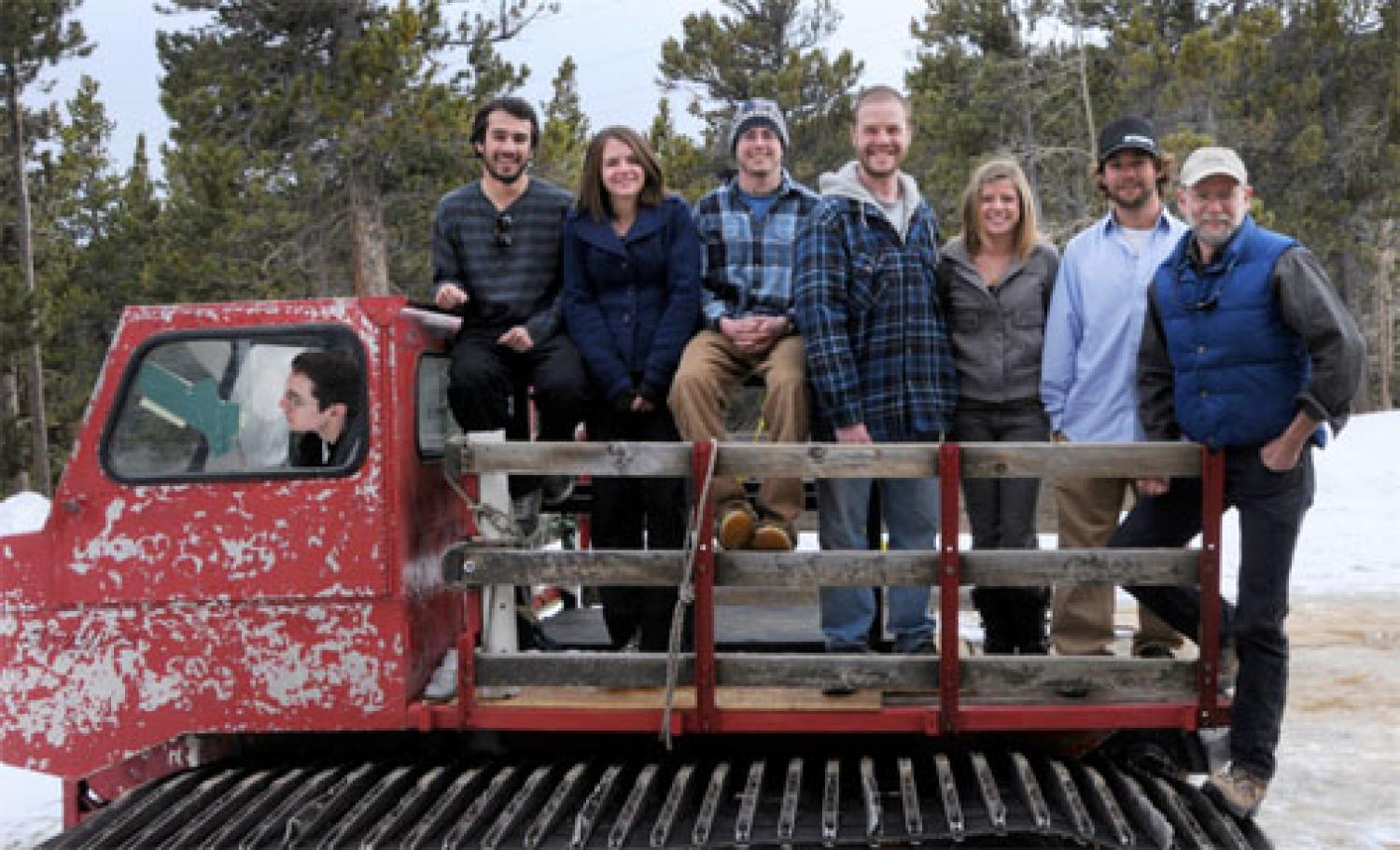 Winter Ecology Students