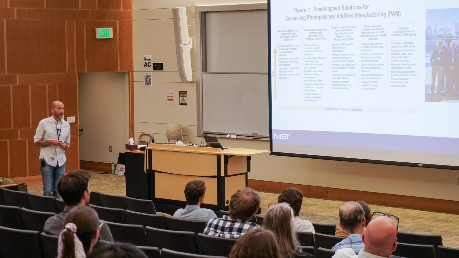 Plenary session led by Jason Killgore from NIST.
