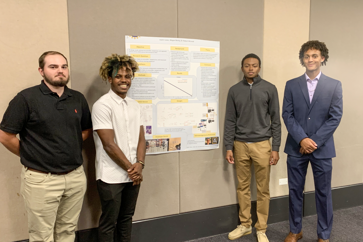 A poster presentation.
