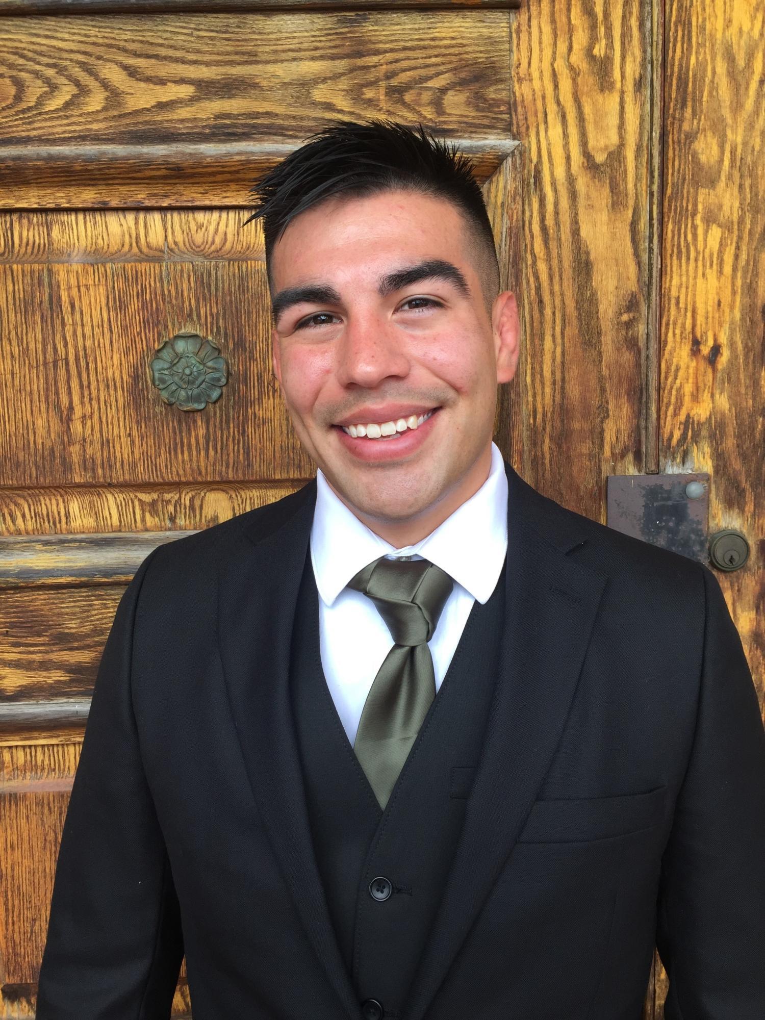 Keenan Wyatt in suit