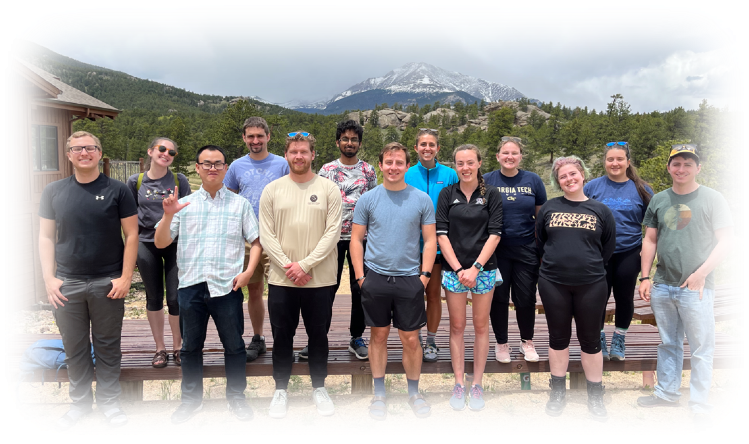 Group photo of MRS members.