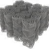 Carbon nanotubes rendering.