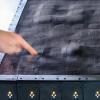 A new, shape-shifting display can sense and respond to human touch. (Credit: Brian Johnson)