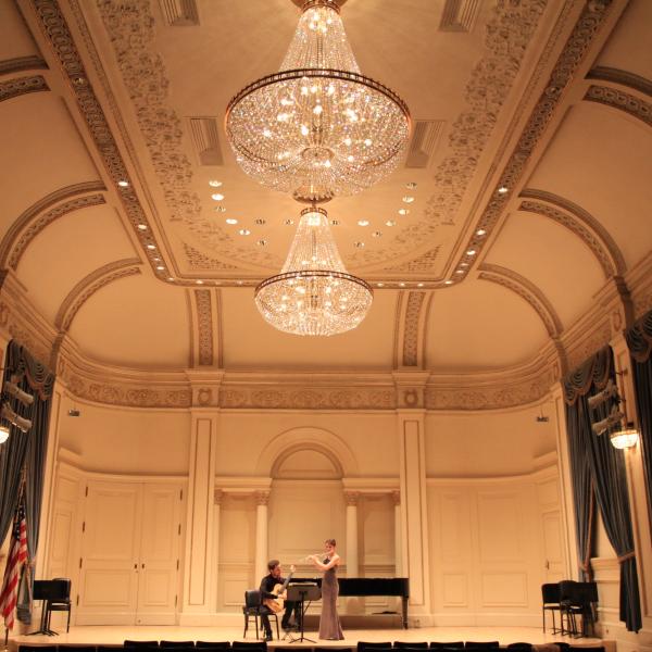 performers at Carnegie Hall
