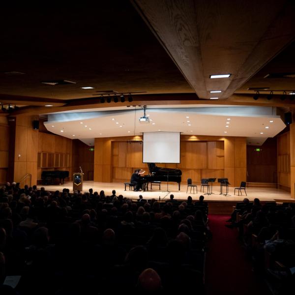 Pianists on stage