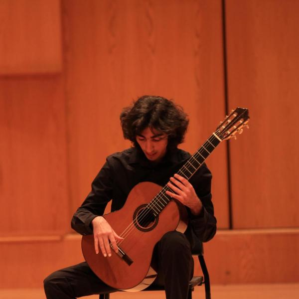 Performer during International Guitar Festival