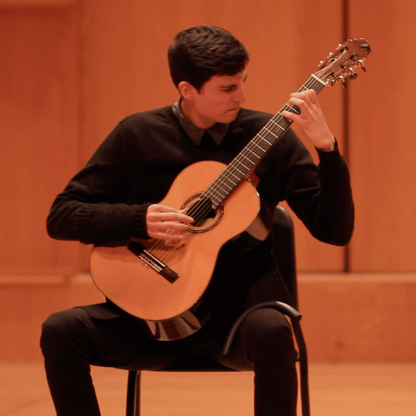 Performer during International Guitar Festival