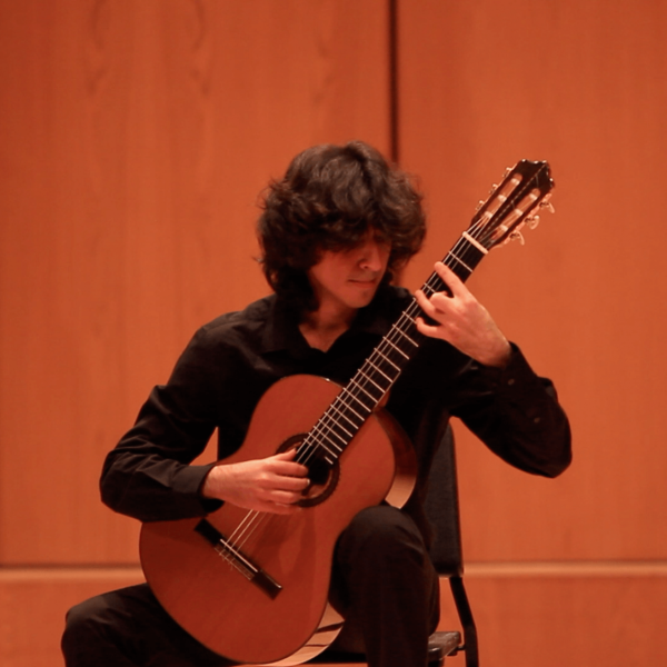 Performer during International Guitar Festival