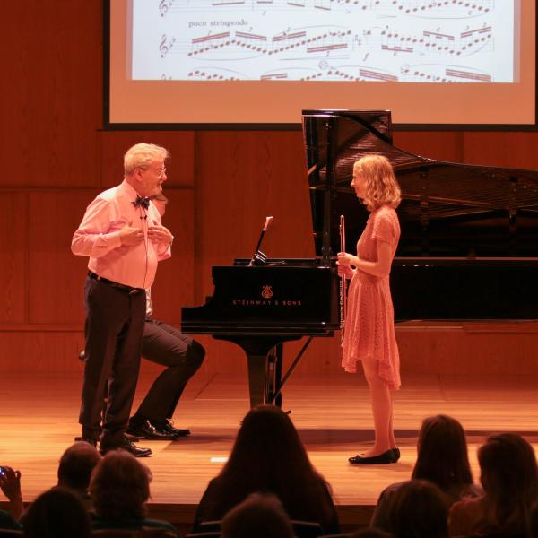 James Galway gives a master class in Grusin