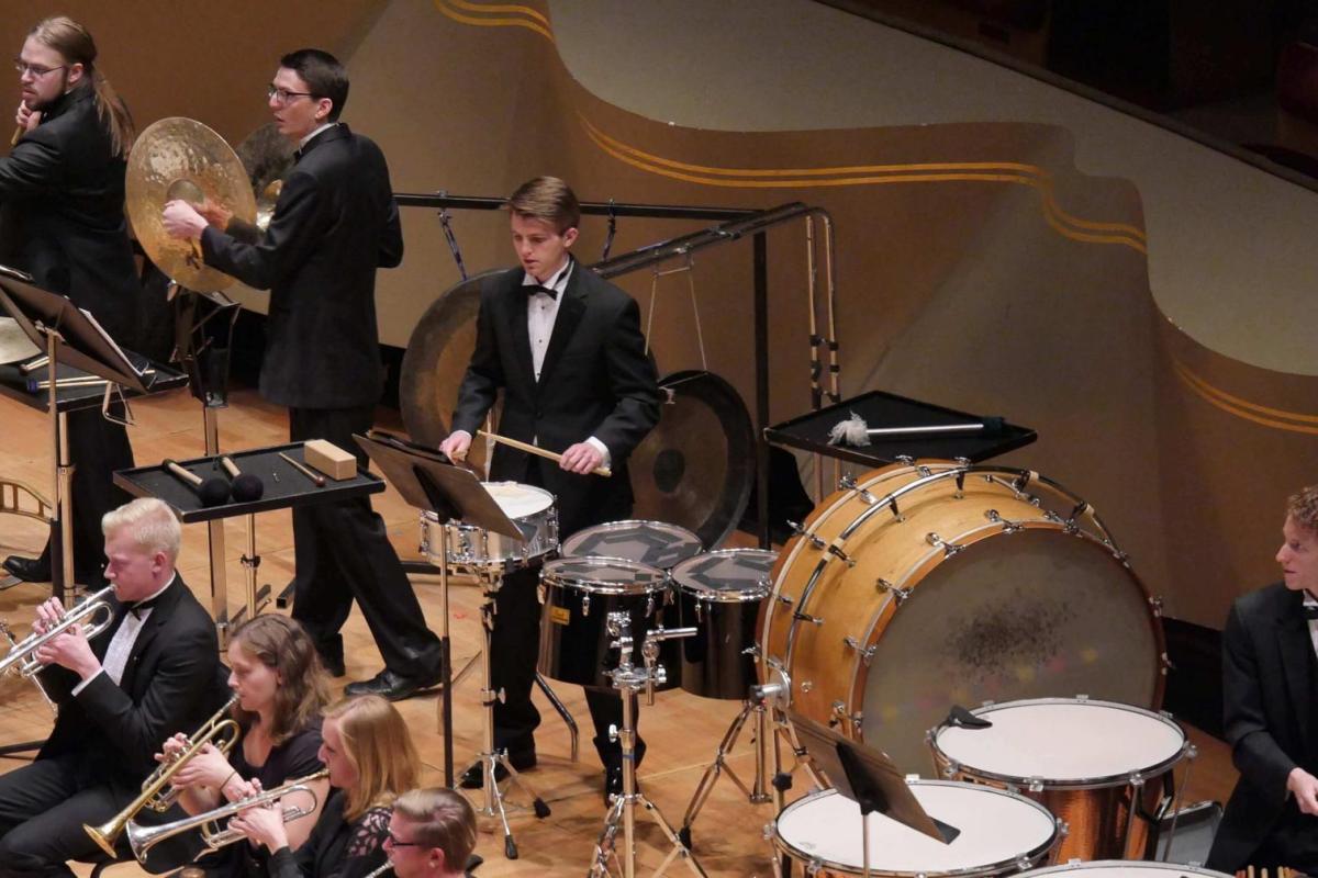 Brass and Percussion Student Performance