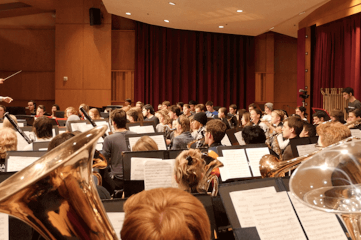 Conducting Performance on Stage