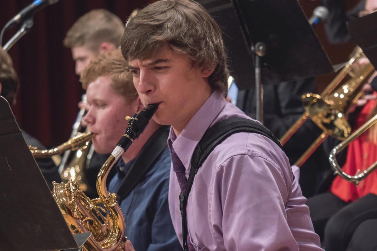 Sax player in Jazz band