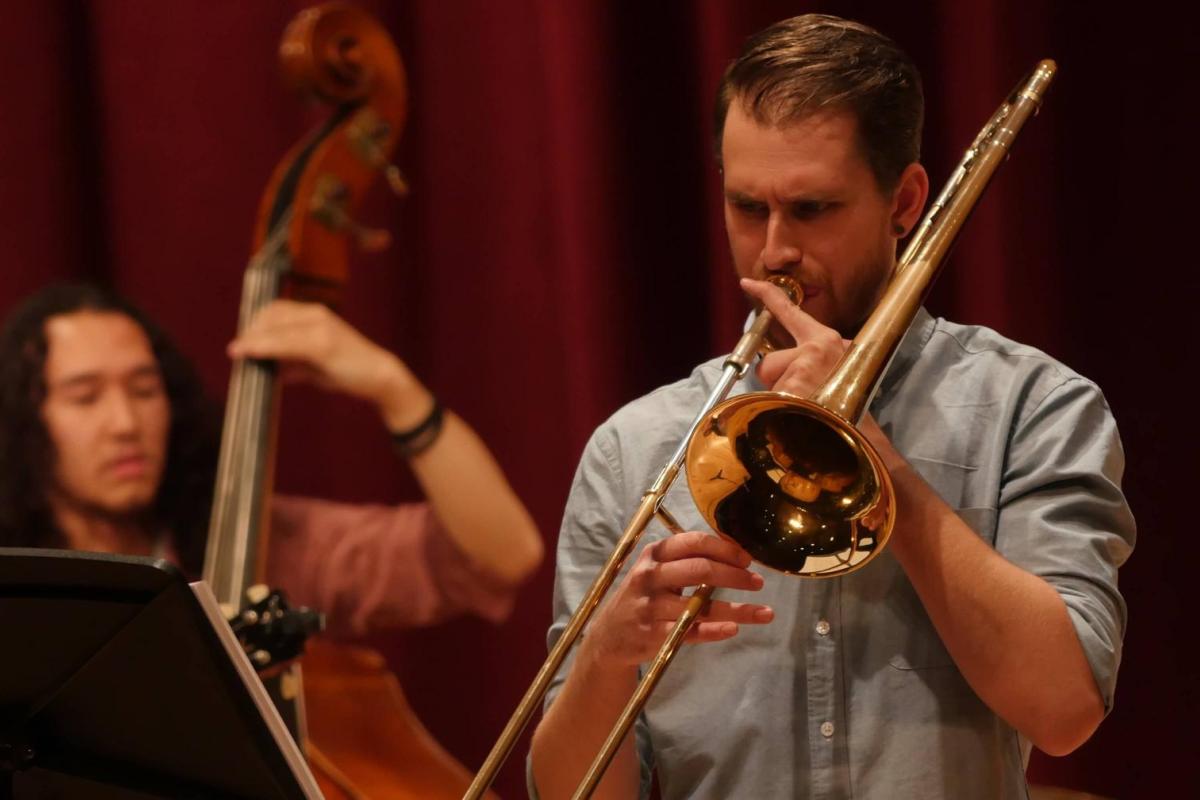 jazz student performing