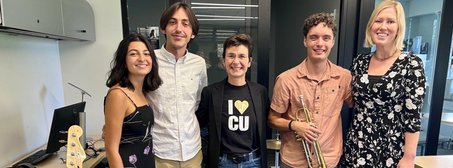 Entrepreneurship Center for Music in collaboration with Leeds School of Business’ Deming Center for Entrepreneurship