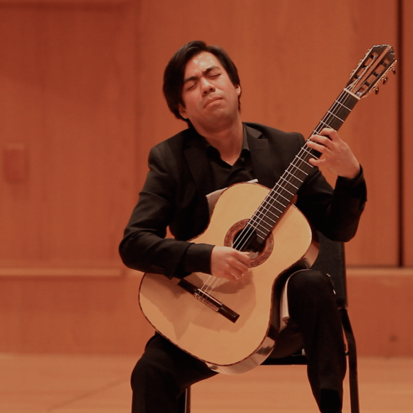 Performer during International Guitar Festival