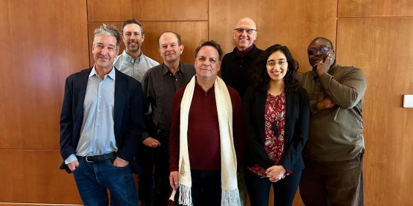 musicology faculty posing