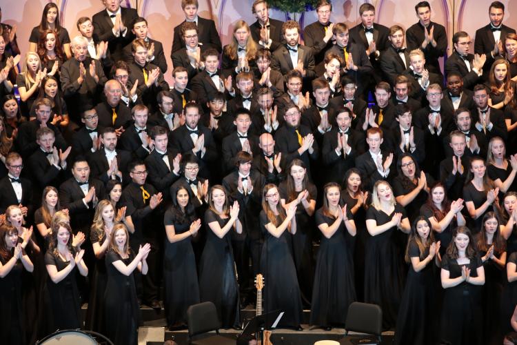 choir on stage