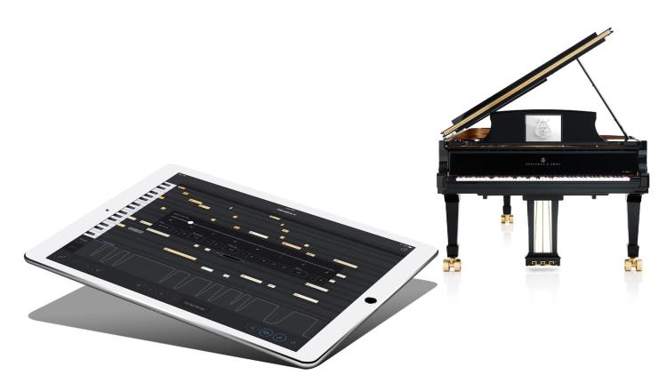 Steinway & Sons Spirio, “the world’s highest resolution player piano.”