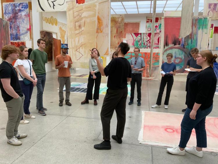 CU Boulder Study Abroad students Vienna Secession