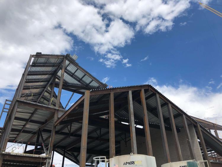 view of construction on imig