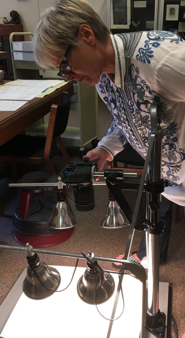 barbara bentree reviewing video