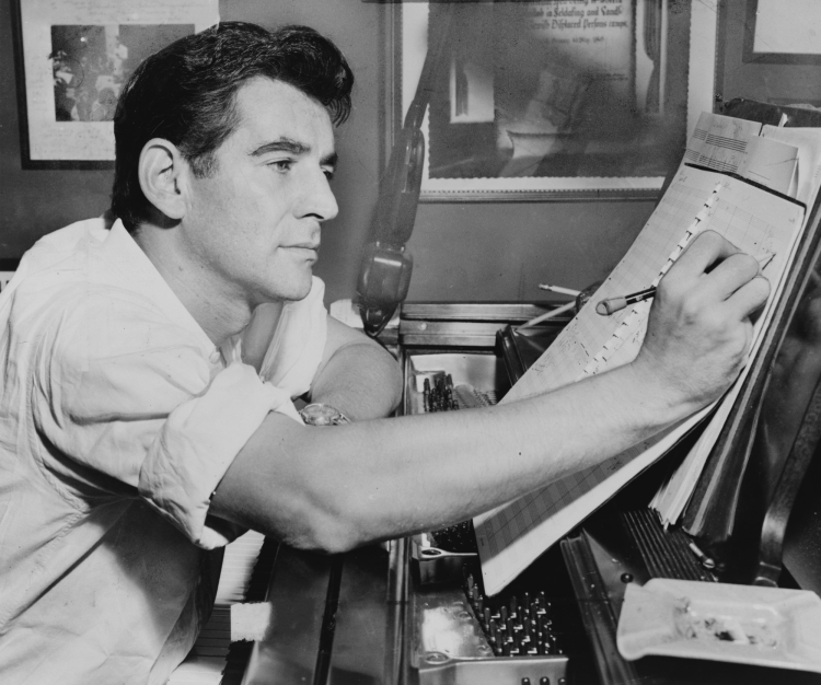 leonard bernstein composing