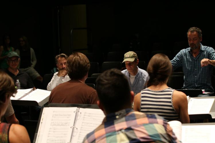 jake heggie and gene scheer at CU NOW 2016