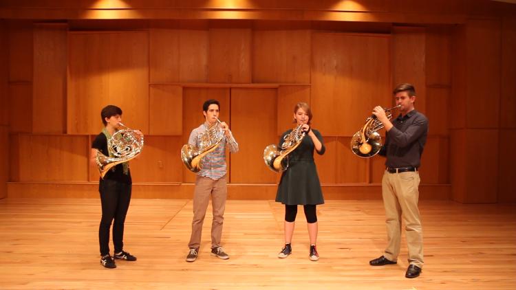 carnegie hall students perform on stage