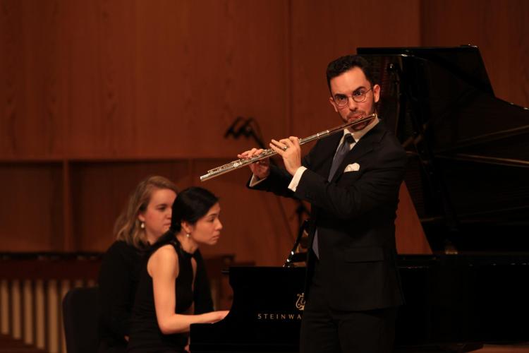Kaleb Chesnic, flute