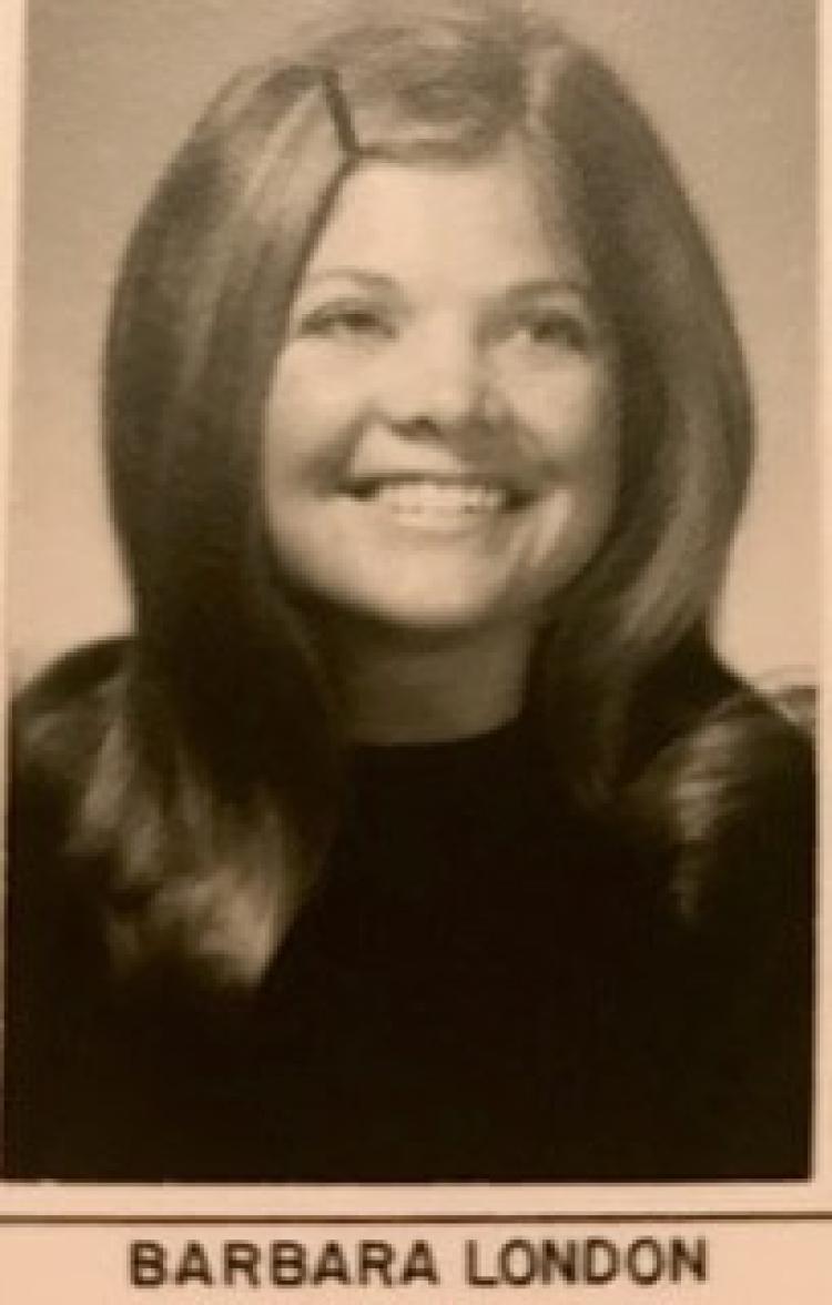 Barbara Pierpoint's old school photo