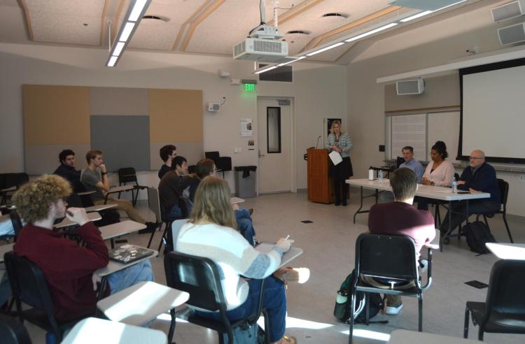 Entrepreneurship Center for Music class in session