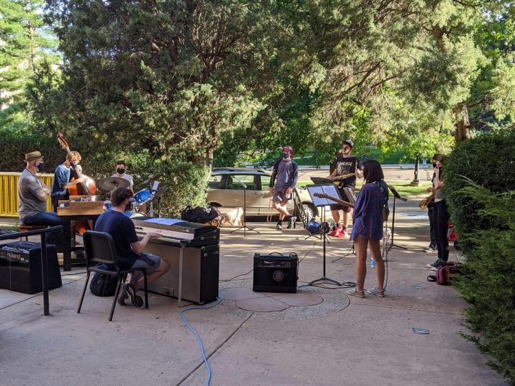 Jazz rehearsal