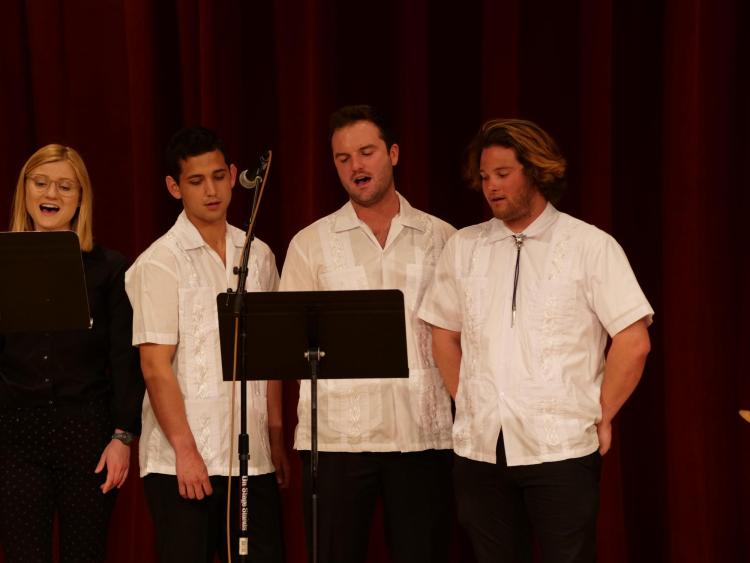 The Latin American Ensemble performs in Grusin Music Hall on Sunday, April 22, at 4:30 p.m.