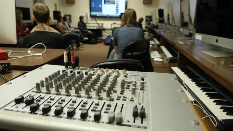 music technology classroom