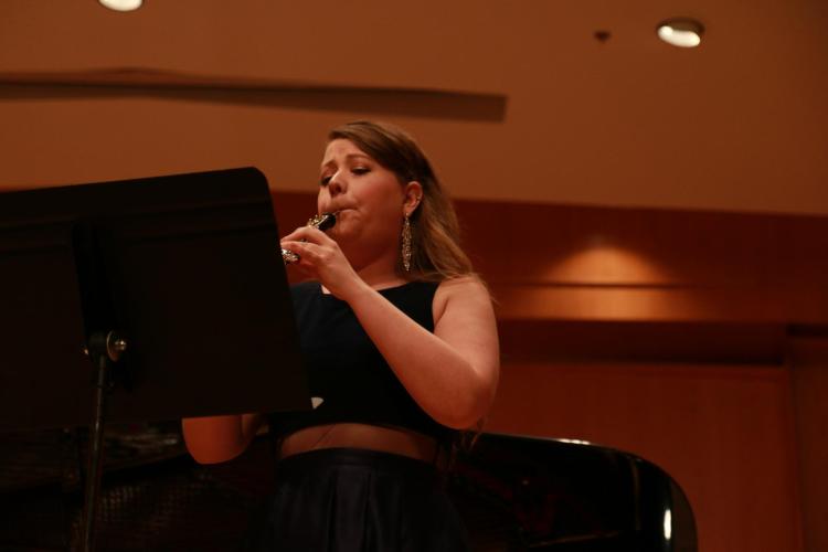 Kristin Weber performing