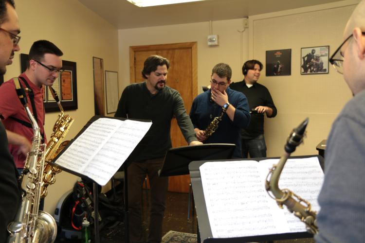 carter pann working with quartet