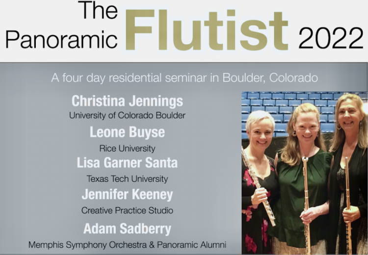 Panoramic Flutist