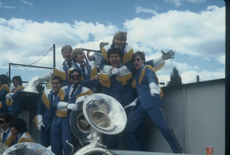 Walt Blankenship in band