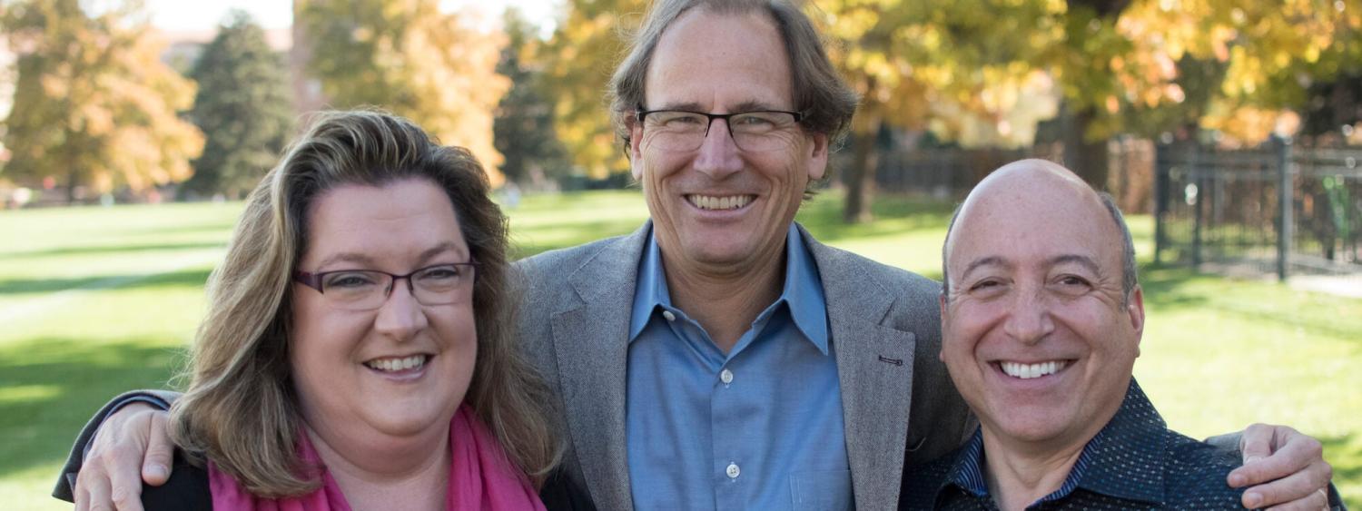 Piano faculty on Farrand Field