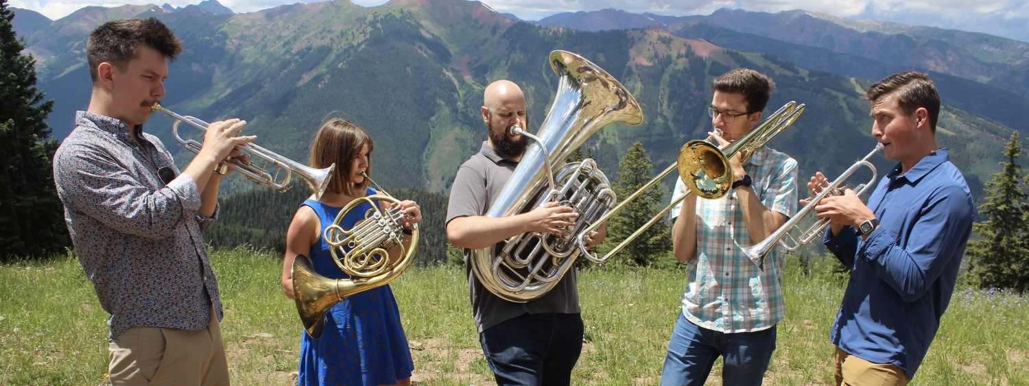 Chamber musicians at the Aspen Music Festival