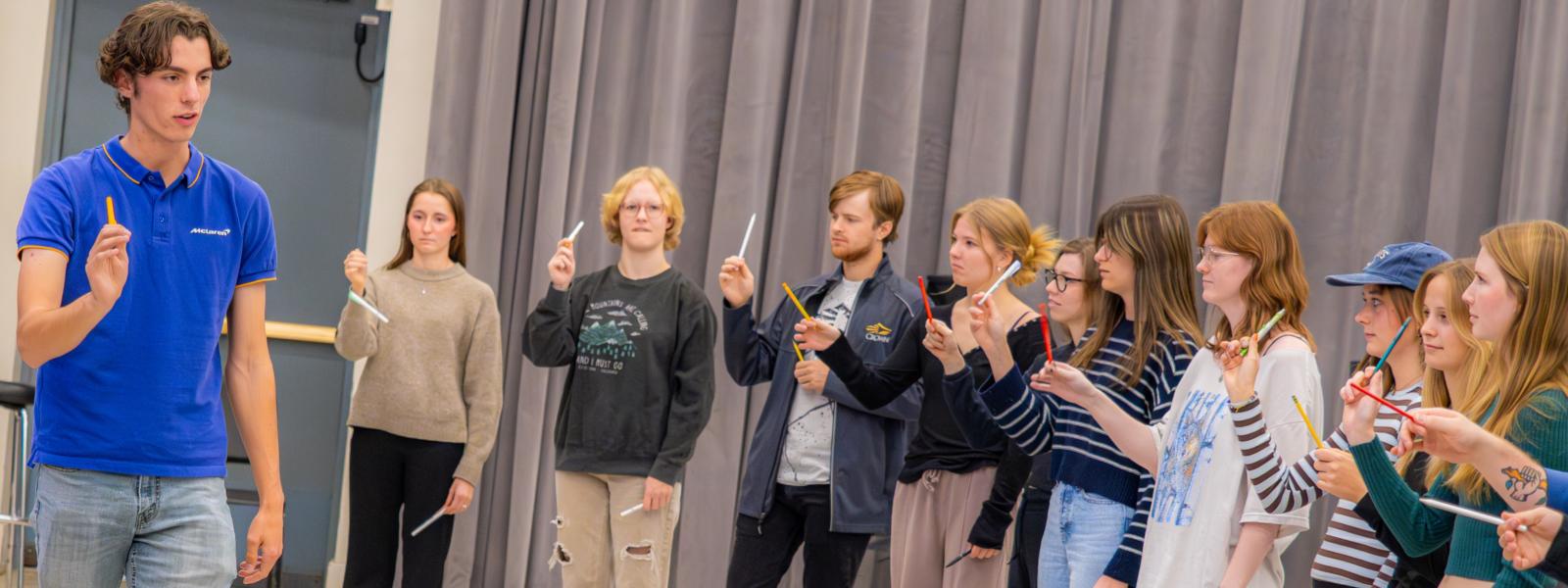 Music education student teaching