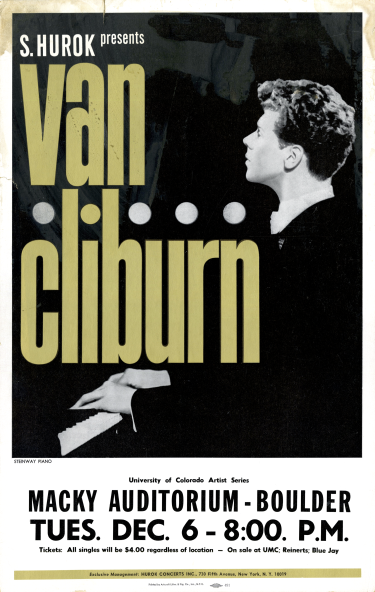 artist series poster van cliburn