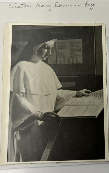 A photo of Sister Mary Dominic Ray