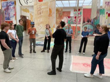 CU Boulder Study Abroad students Vienna Secession