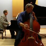 Paul Erhard rehearsing with David Korevaar